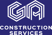 GA Construction footer logo